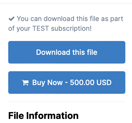 Free Files in Downloads Category for Subscribers